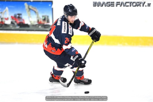 2019-11-16 Valpellice Bulldogs-Hockey Milano Bears 4107 Andrea Fadani